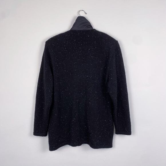 Iceberg Men's Wool Full Zip Jacket Black - Picture 7 of 8